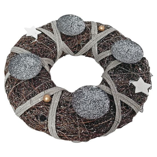Denis Adventski vijenac 30 cm natur