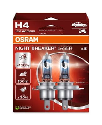 Night breaker® laser H4 Duo Box