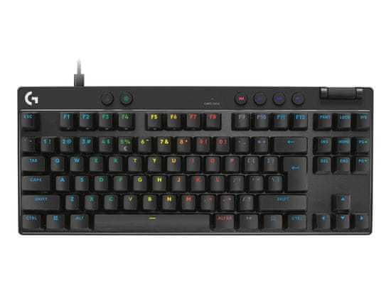 Logitech G Pro X TKL Rapid gaming tipkovnica, USB, SLO gravura, crna (920-013233)