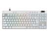 Logitech G Pro X TKL Rapid gaming tipkovnica, USB, SLO gravura, bijela (920-013242)