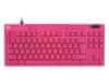 Logitech G Pro X TKL Rapid gaming tipkovnica, USB, SLO gravura, magenta (920-013253)