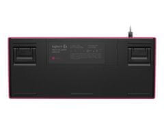 Logitech G Pro X TKL Rapid gaming tipkovnica, USB, SLO gravura, magenta (920-013253)