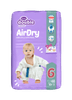 Violeta Air Dry Junior Plus pelene, vel. 6, 48/1 + toaletni papir, vlažni