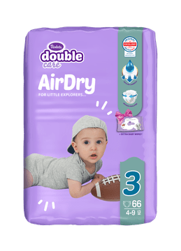 Violeta Air Dry Midi pelene, vel. 3, 66/1 + maramice, vlažne