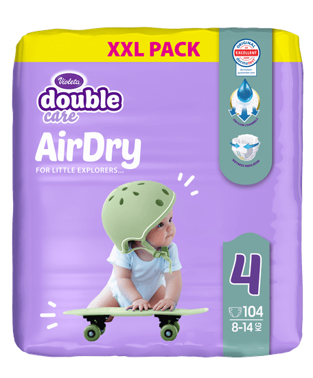 Violeta pelene Air Dry, XXL, 4 Maxi, 104/1