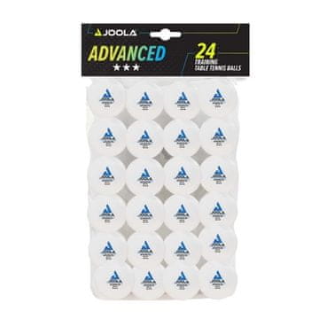 Joola Loptice za stolni tenis Advanced Training *** 24 kom - bijele