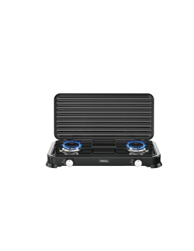 Rosberg Kuhar za plin Double R51454E2 Black, pokrivač