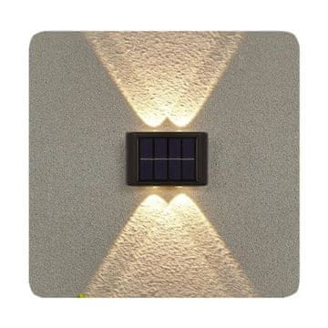 Andowl Solarna zidna svjetiljka 4 LED - Automatsko uključivanje u sumrak