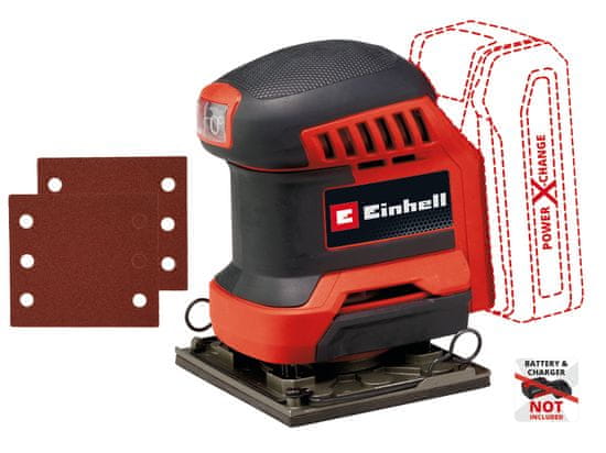Einhell akumulatorska vibraciona brusilica TE-OS 18/113 Li Solo (4460731)