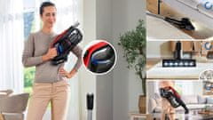 Bosch Unlimited 9 uspravni baterijski usisavač, crveni