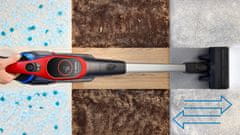 Bosch Unlimited 9 uspravni baterijski usisavač, crveni