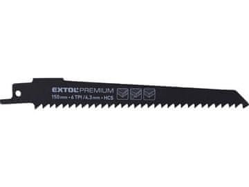 Extol Premium Listovi pile s repovima (8806103) sabre saw blades 3pcs, 150x19x1.2mm, HCS