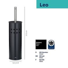 Kela Toaletna oprema KL-23108 Leo black