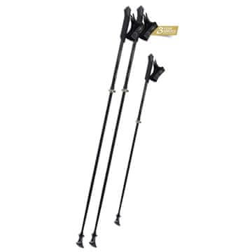 Komperdell Palice za nordijsko hodanje Poniente Powerlock Carbon Vario Black