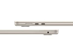 Apple MacBook Air 15 laptop, Starlight, 38,9cm (15,3), M4 10C CPU/10C GPU, 16GB, 512GB, macOS (mw1k3cr/a)