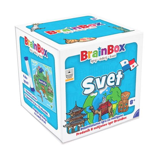 BRAINBOX kartaška igra, svijet (G1-38601)