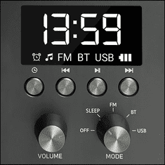 LTC Radio Analog BRDA 511BC, FM, BT, USB, 10W, 2200Mah