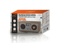 LTC Radio Analog BRDA 511BC, FM, BT, USB, 10W, 2200Mah