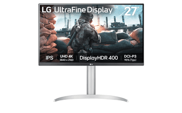 LG 27UP650K-W monitor, 68,4 cm, IPS, 4K UHD, sivi (27UP650K-W.AEU)