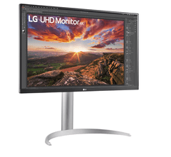 LG 27UP850K-W monitor, 68,4 cm, IPS, 4K UHD, sivi (27UP850K-W.AEU)