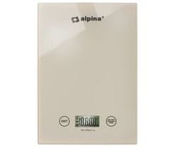 Alpina Kuhinjska vaga ED-256978 digitalna 5kg bež