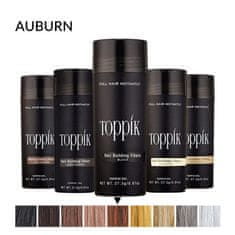 Toppik vlakna za kosu, Auburn / crvenkasta (velika 27,5 g, do 50 nanosa)