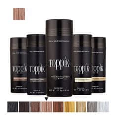 Toppik vlakna za kosu, Light Brown / Svijetlo smeđa (velika 27,5 g, do 50 nanosa)