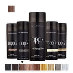Toppik vlakna za kosu, Medium Brown / Srednje smeđa (velika 27,5 g, do 50 nanosa)