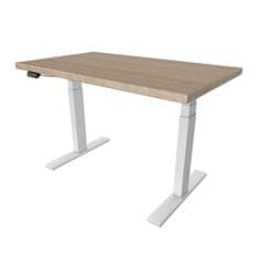 UVI Desk električno podesivi stol hrast Sonoma 139 cm x 68 cm