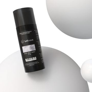 UVI Hair vlakna za kosu, WHITE / Bjela (velika 27,5 g, do 50 nanosa)