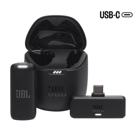 JBL Quantum Stream bežični USB-C mikrofon, crni