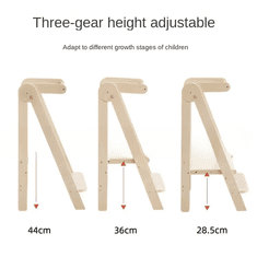 Tuktuk Sklopiva podesiva dječja učna kula – prirodna