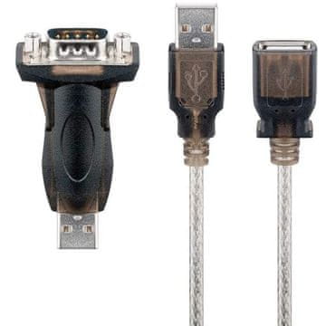 Goobay USB-A 2.0 na RS-232 (9-pin) 1,5m kabel