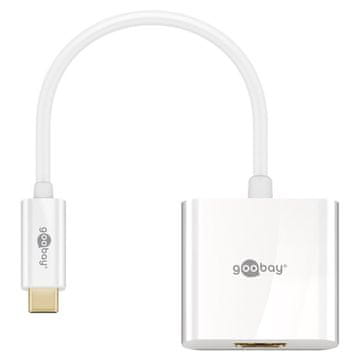 Goobay USB-C (M) na HDMI (Ž) 0,2m bijeli adapter