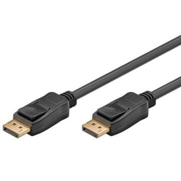 Goobay DisplayPort na DisplayPort 5m 8K DSC 32,4 Gbit/s pozlaćeni kabel