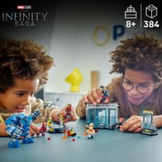 LEGO Marvel 76315 Iron Man i njegov laboratorij: Dvorana oklopa