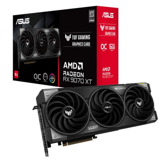 ASUS TUF Gaming Radeon RX 9070 XT OC 16GB GDDR6 grafička kartica (90YV0L70-M0NA00)