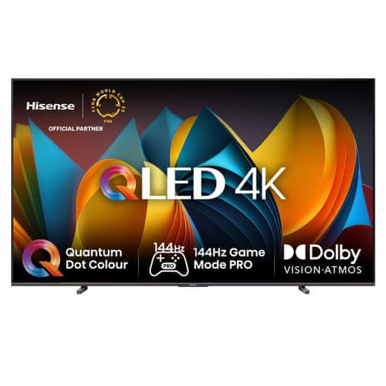 Hisense 100E7NQ 4K UHD QLED TV, Smart TV