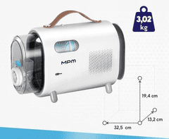 MPM Usisavač za njegu dlake pasa i mačaka MOD-1000, 300W