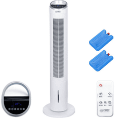 First Austria Ventilator stojeći FIRST, AIR COOLER, 102 cm, timer, regulator, bijela boja