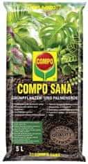 COMPO Sana supstrat za zelene biljke i palme 5L Mješavina treseta, perlita i dolomita