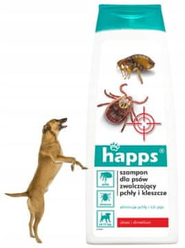 BROS Happs šampon protiv buha i krpelja za pse 250 ml učinkovita zaštita