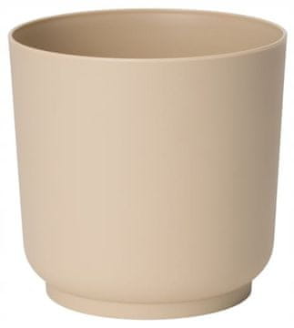 Form-Plastic Mat tegla za cvijeće bež eko reciklirana plastika 12,5x13 cm