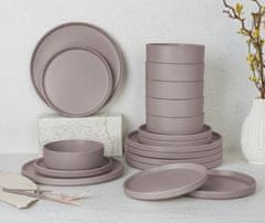 Berlingerhaus Set od 18 tanjura za večeru iz kolekcije Taupe