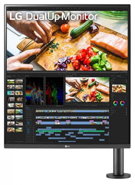 LG 28MQ780-B monitor, 70,1 cm, Nano IPS, SDQHD, črn (28MQ780-B.AEU)