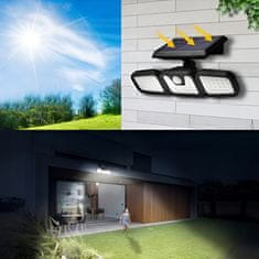 MG Wall Light 3in1 solarna svjetiljka, crno
