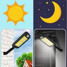 MG LU17 solarna svjetiljka 120 LED 3000 mAh, crno