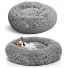 MG Dog Bed ležaj za mačke i pse 80 cm, sivi