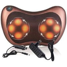 MG Massage Pillow masažni jastuk, smeđi