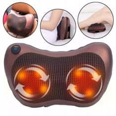 MG Massage Pillow masažni jastuk, smeđi